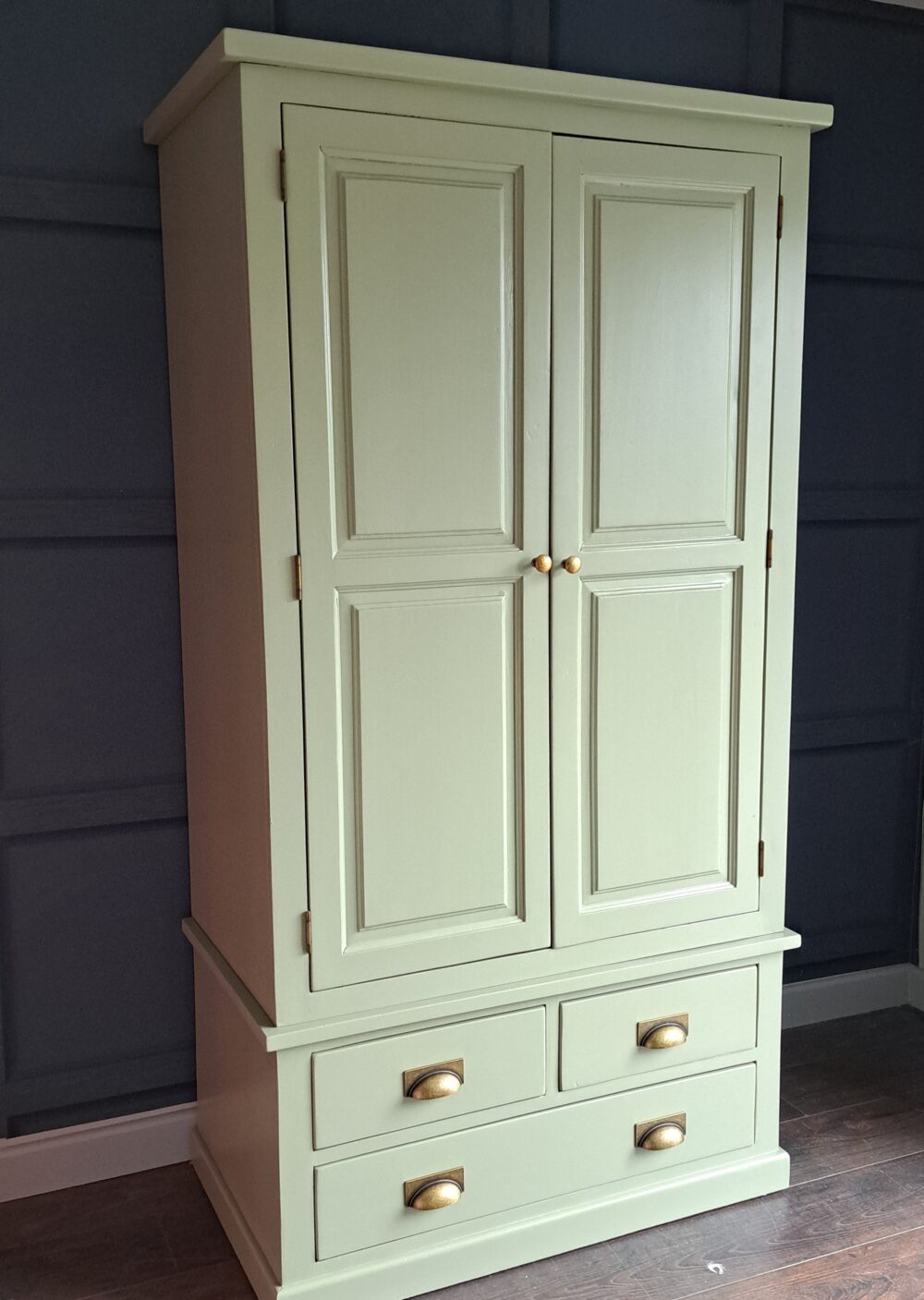 Solid Raud Cupboard Solid oak cupboard with shelving - Annemarie's Madhouse